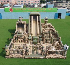 GF3-762 Militärstil-Themen-Aufblasbarer Spielplatz