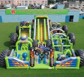 GF3-763 Monstertruck-Themen-Hüpfburg