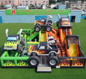 GF3-764 Monstertrucks Themen Hüpfburg