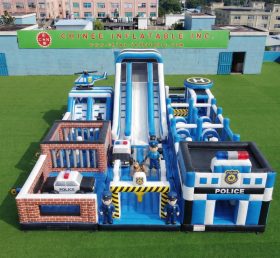 GF3-768 Polizeistation Thema Aufblasbarer Spielplatz