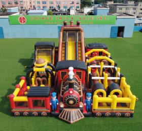 GF3-775 Zug-Themen Hüpfburg-Spielplatz