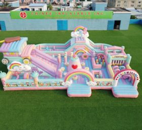 GF3-785 Care Bears Thema Aufblasbarer Spielplatz