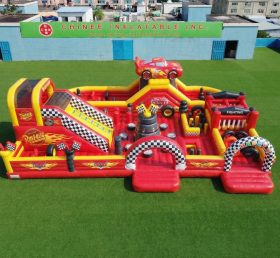 GF3-786 Autos Thema Aufblasbarer Spielplatz