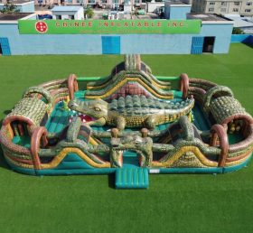 GF3-788 Krokodil-Themen Hüpfburg-Spielplatz