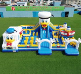 GF3-790 Donald Duck Thema Aufblasbarer Spielplatz