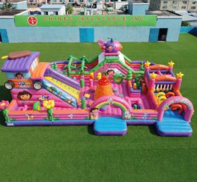 GF3-791 Dora Thema Aufblasbarer Spielplatz