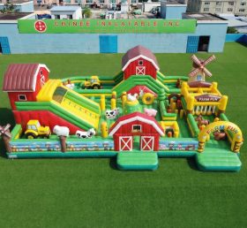 GF3-793 Bauernhof-Themen Hüpfburg-Spielplatz