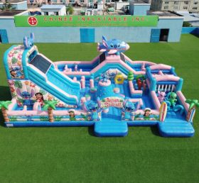 GF3-799 Lilo & Stitch Thema Aufblasbarer Spielplatz