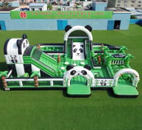 GF3-810 Panda-Themen aufblasbarer Spielplatz
