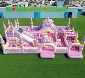 GF3-816 Prinzessinnenpartys Thema Aufblasbarer Spielplatz