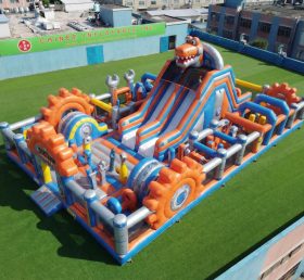 GF3-818 Rusty Rivets Thema Aufblasbarer Spielplatz