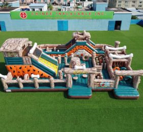 GF3-827 Die Feuersteins Themen-aufblasbarer Spielplatz