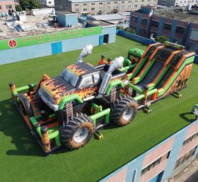 GF3-841 Monstertruck-Themen-Inflatable-Park