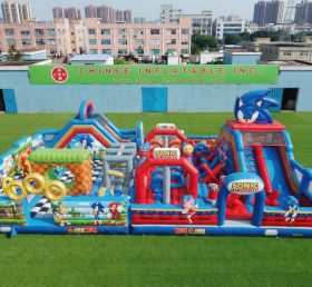 GF3-877 Sonic-Themen Inflatable Park