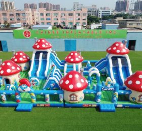 GF3-887 Die Schlümpfe Themen-Inflatable Park