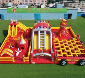GF3-906 Feuerwehr-Themen Hüpfpark