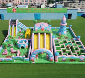 GF3-918 Peppa Pig Thema Aufblasbarer Park
