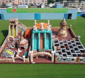 GF3-927 Die Flintstones Themenpark Hüpfburg