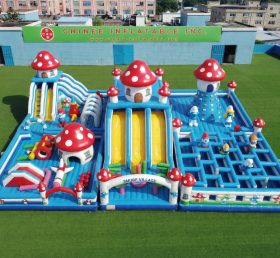 GF3-930 Die Schlümpfe Themen Inflatable Park