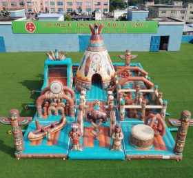 GF3-937 Indianer-Themen Aufblasbarer Spielplatz