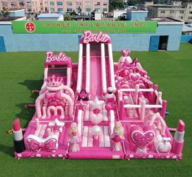 GF3-939 Barbie-Themen-Hüpfburg