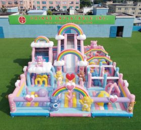 GF3-944 Care Bears Thema Aufblasbarer Spielplatz