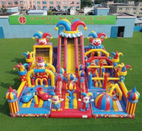 GF3-947 Clown-Thema Aufblasbarer Spielplatz