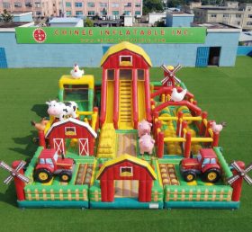 GF3-951 Bauernhof-Thema Aufblasbarer Spielplatz