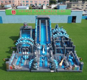 GF3-954 Godzilla Thema Aufblasbarer Spielplatz