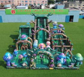 GF3-961 Zauberwald-Thema Aufblasbarer Spielplatz