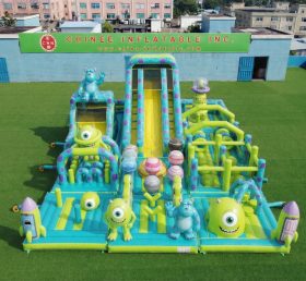 GF3-964 Monsters Inc Thema Aufblasbarer Spielplatz