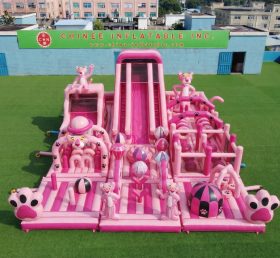 GF3-969 Pink Panther Thema Aufblasbarer Spielplatz