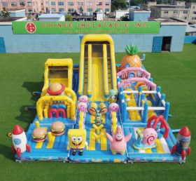GF3-981 SpongeBob Themen Inflatable Spielplatz