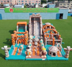 GF3-986 Die Flintstones Themenaufblasbarer Spielplatz