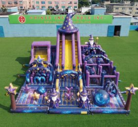 GF3-992 Zauberer-Themen Hüpfburg-Spielplatz