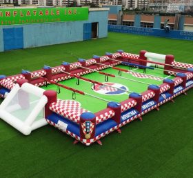 T11-952I Kroatien-Thema Aufblasbares Menschliches Fußballfeld