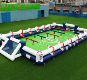 T11-952L England Thema Aufblasbares Menschliches Fußballfeld
