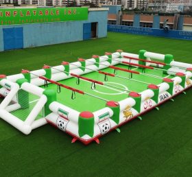 T11-952P Iran Thema Aufblasbares Menschliches Fußballfeld