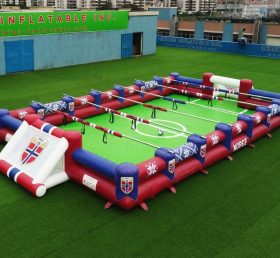 T11-952U Norwegen Thema Aufblasbares Menschliches Fußballfeld