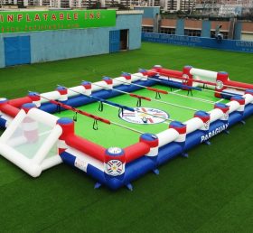 T11-952W Paraguay Thema Aufblasbares Menschliches Fußballfeld