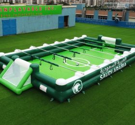 T11-952Z Saudi-Arabien Thema Aufblasbares Menschliches Fußballfeld