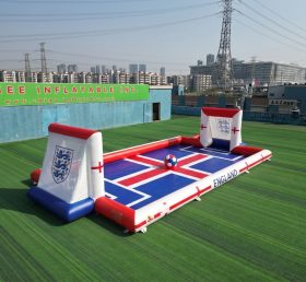 T11-779W England Thema Aufblasbares Fußballfeld