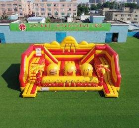 T11-4750H McDonald Thema Aufblasbarer Wipeout Big Balls Hindernisparcours