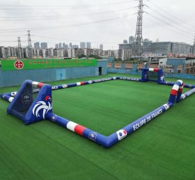 T11-926BFR Frankreich Thema Großes Aufblasbares Fußballfeld