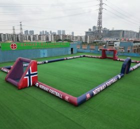 T11-926BNO Norwegen Thema Großes Aufblasbares Fußballfeld