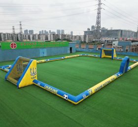 T11-926BUA Ukraine-Thema Großes Aufblasbares Fußballfeld
