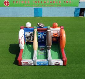 T11-7304 Riesige 3-in-1 Aufblasbare Sport-Karneval-Kombination
