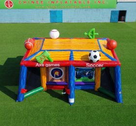 T11-7316 Kommerzieller 6-in-1 Aufblasbarer Multi-Sport-Spielwürfel