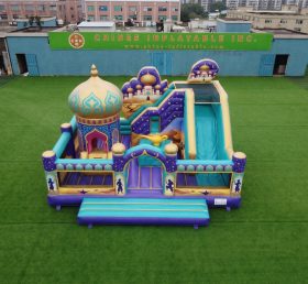 T2-8858 Aladdin Thema Hüpfburg mit Rutsche