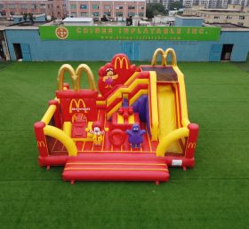 T2-8886 McDonald Themen Hüpfburg mit Rutsche